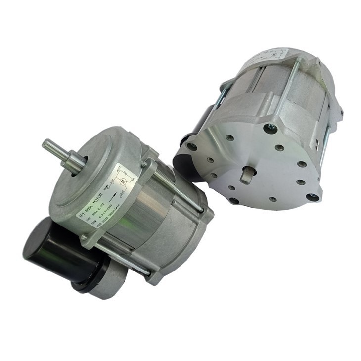 Mobile air heater electric motor